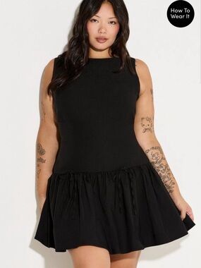 NWT Torrid LoveSick Drop-waist Bustier sleeveless dress size 2 2X 18 20